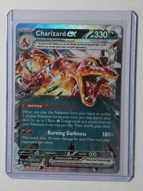 Pokémon TCG - Charizard ex - Obsidian Flames - Double Rare - 125/197